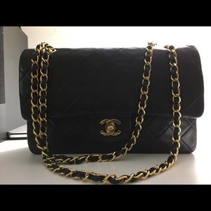 Authentic Chanel 2.55 lambskin